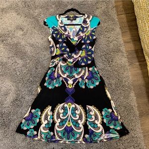 Nine West fit and flare dress